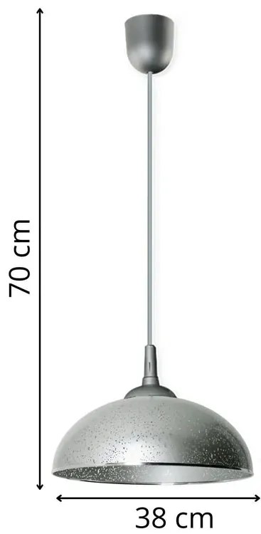 Designerska lampa wisząca 17X E566 B0-L76
