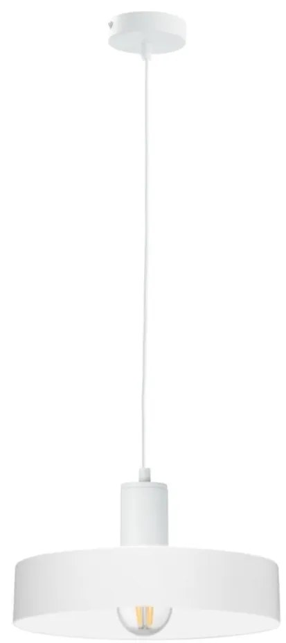 Lampa wisząca na lince ARCANE 1xE27/60W/230V biała