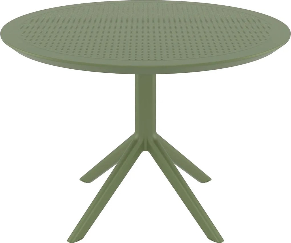 Okrągły stół do kawiarni z tworzywa Sky Table fi 105