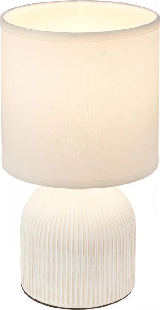 Brilo - Lampa stołowa INO 1xE14/10W/230V biała