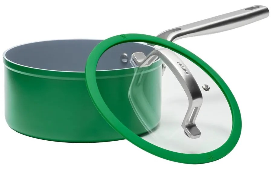 Garnek z pokrywką/z powłoką ceramiczną odpowiedni na indukcję 2,4 l Meda 3.0 – FABINI