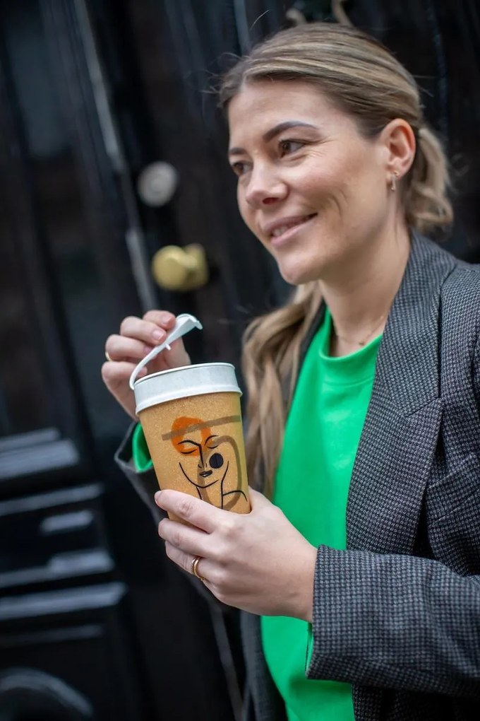 Kubek na kawę na wynos ISO TO GO, 400 ml, KOZIOL
