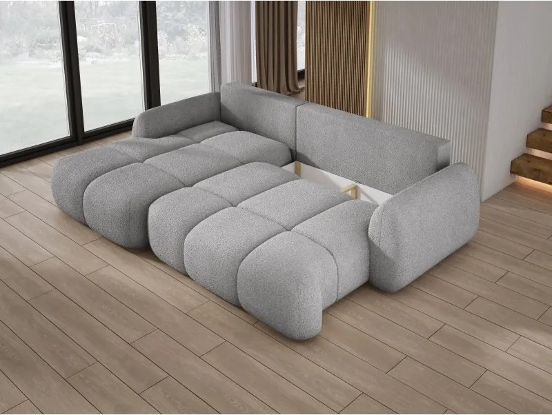 Narożnik COCO WIND z funkcją spania poduszkami i pojemnikiem NOW OR NEVER 83 WERSAL