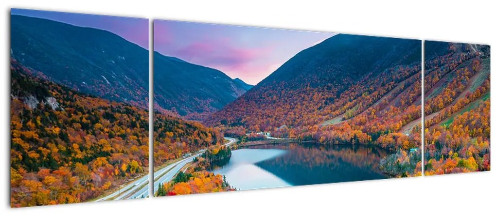 Obraz - White Mountain, New Hampshire, USA (170x50 cm)