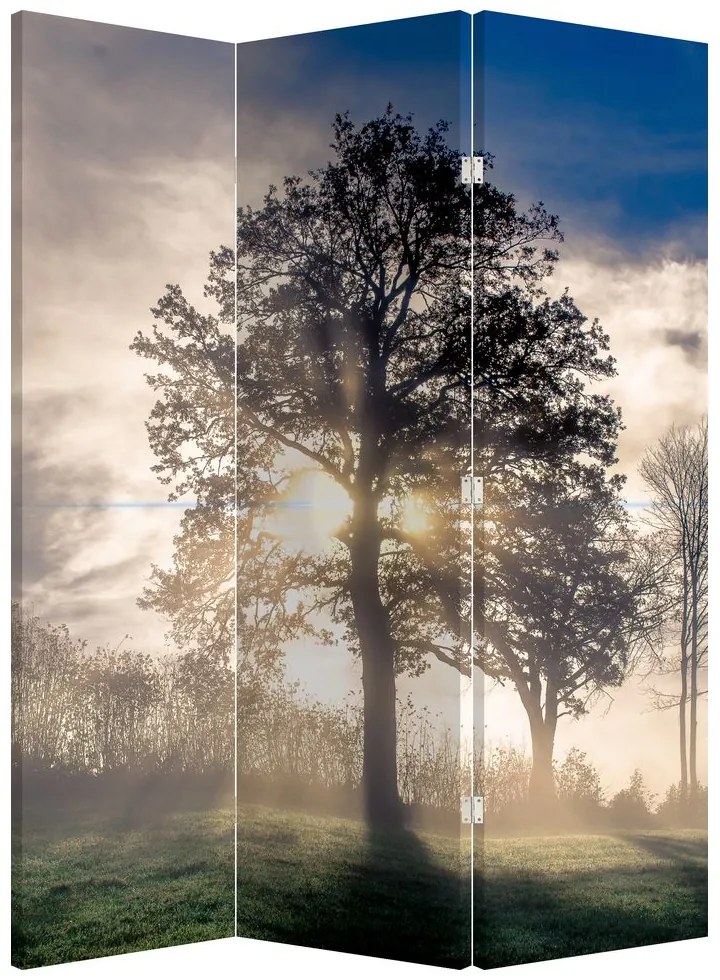 Parawan - Drzewo we mgle (126x170 cm)