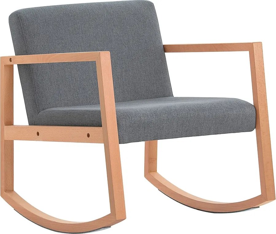 Bukowy fotel bujany FST93-HG