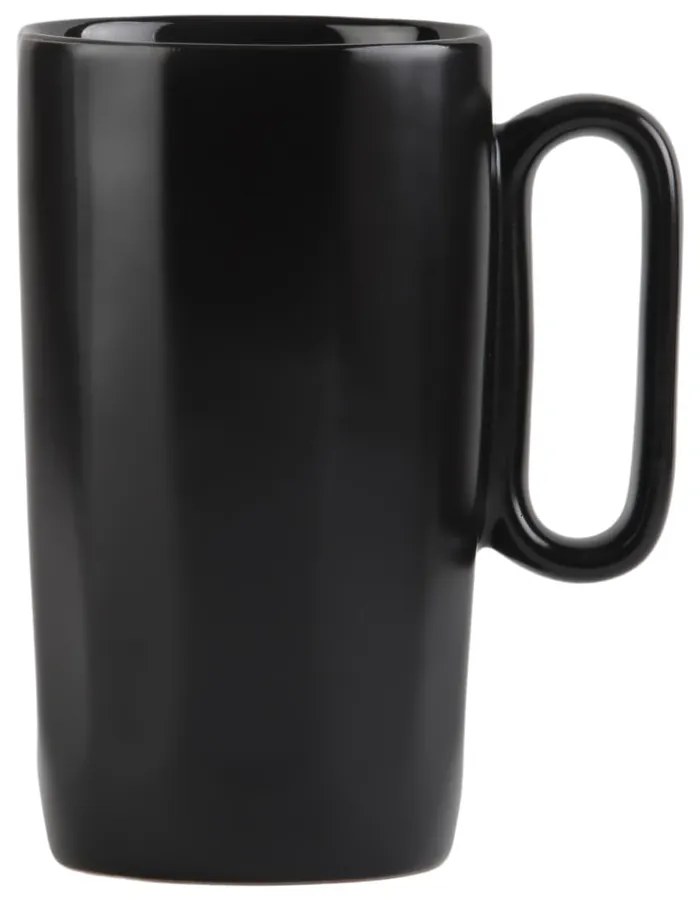 Czarne kamionkowe kubki zestaw 2 szt. 330 ml Fuori – Vialli Design