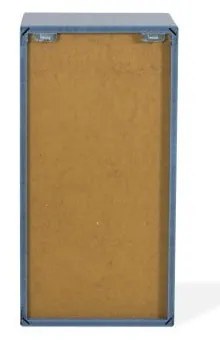 Niebieski regał Tenzo Z Halfcube, 36x70 cm