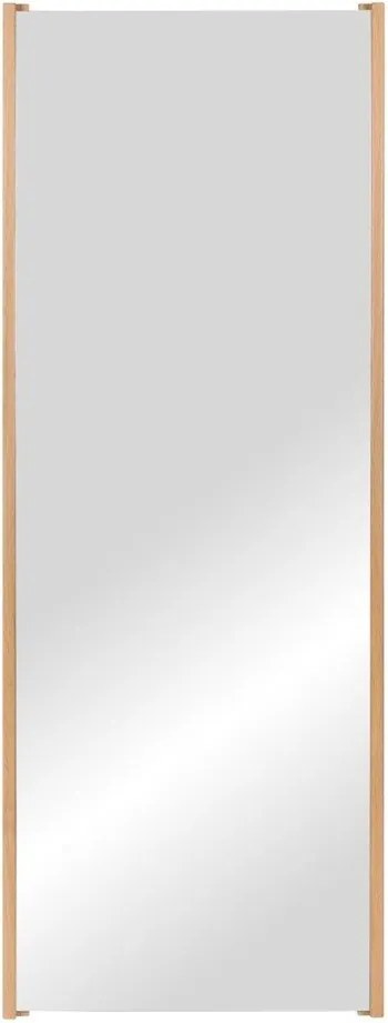 Lustro z drewnianą ramą ścienne 60x160 cm Lun – noo.ma