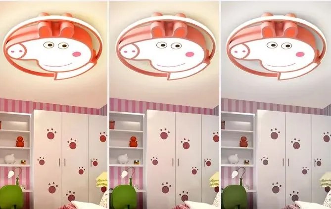 Plafon lampa LED sufitowa AT91-PEPA PINK