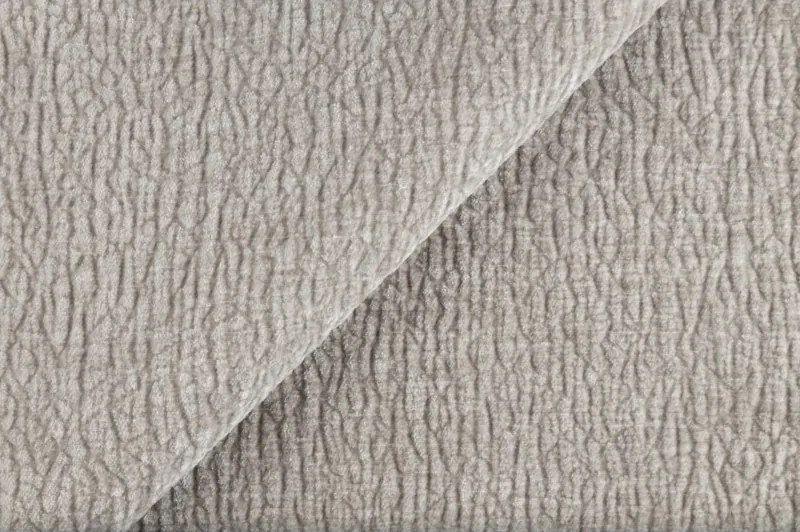 Narożnik NOBO Prawostronny system modułowy tkanina DressME 02 Jasny Szary