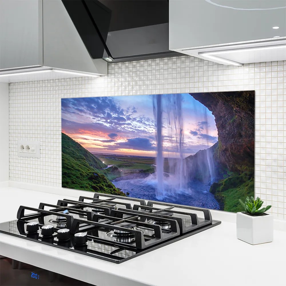 Panel Kuchenny Kaskada Wodna W Górach