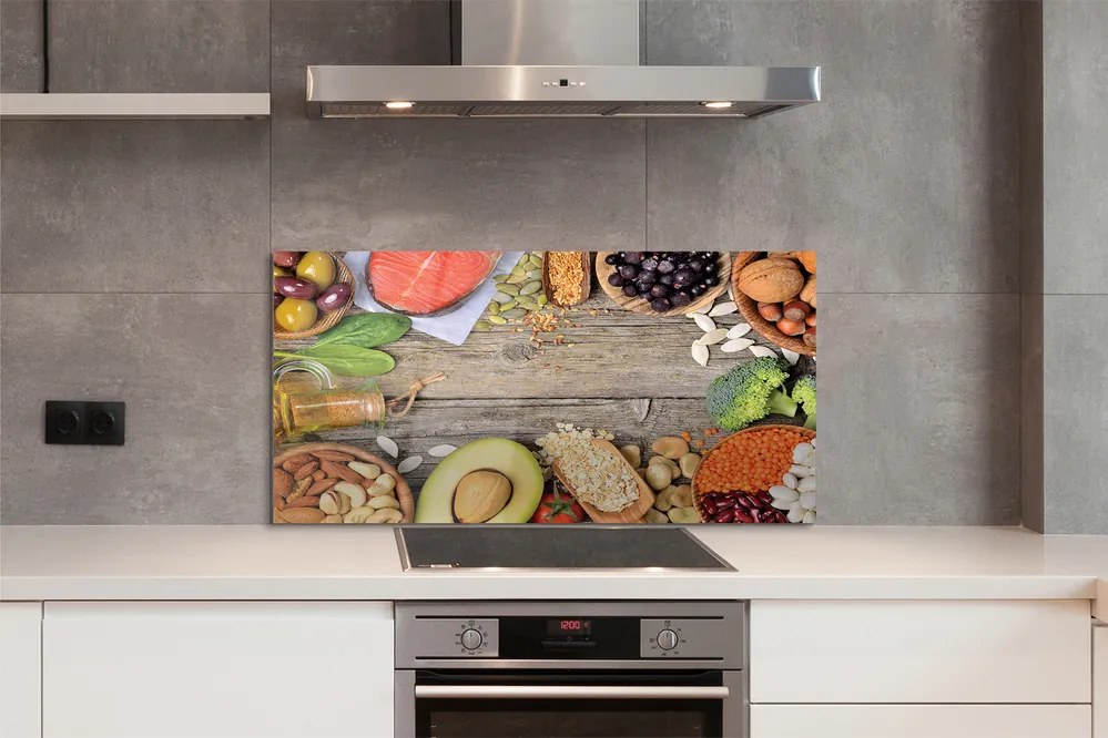 Panel nad Blat Kuchenny Zdrowa Kompozycja Warzywna