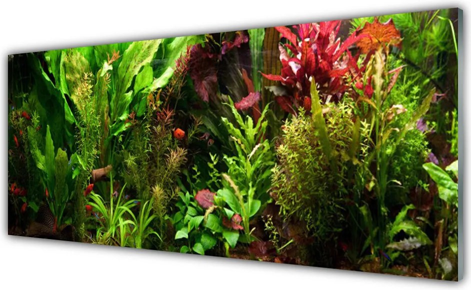 Panel Szklany Dzika Flora w Kwiatach