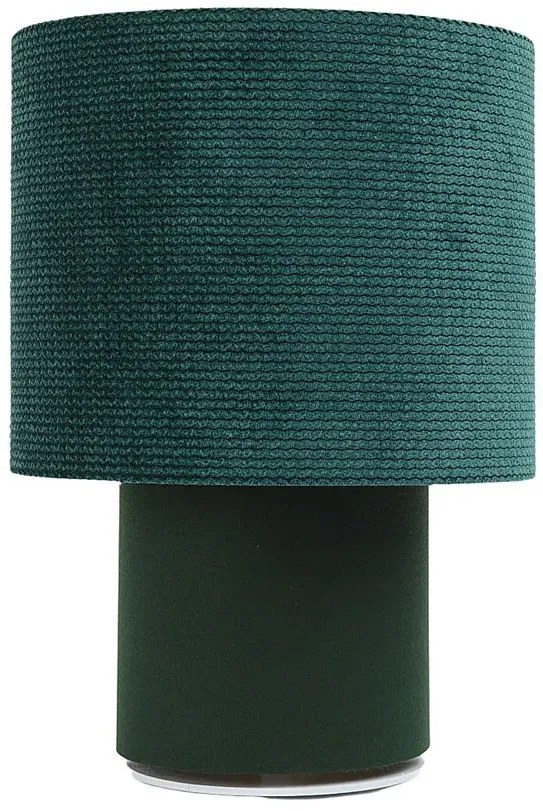 Zielona lampka nocna z weluru - A339 C6-S06