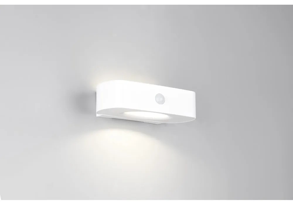 Zewnętrzna solarna lampa ścienna LED (wysokość 6 cm) Bilbao – Trio
