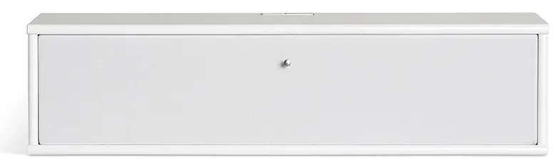 Biała szafka pod TV 89x22 cm Mistral – Hammel Furniture