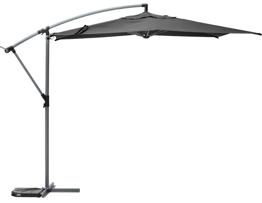 Parasol ogrodowy ze stelażem, MANOA, 300 cm
