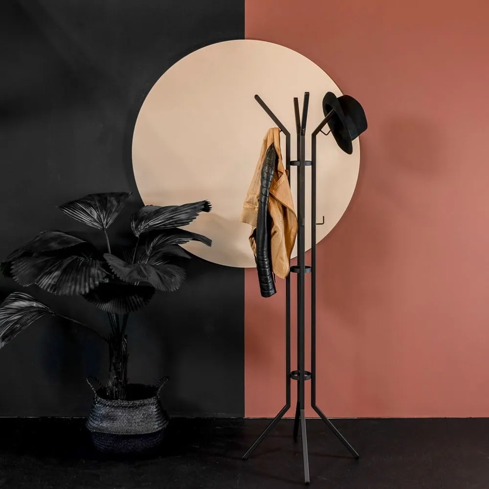 Czarny metalowy wieszak Jaimy – Spinder Design