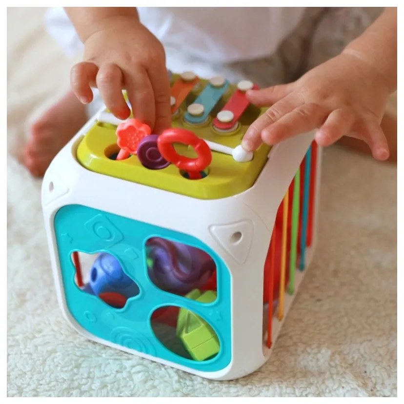 Woopie baby sensoryczna edukacyjna kostka aktywności