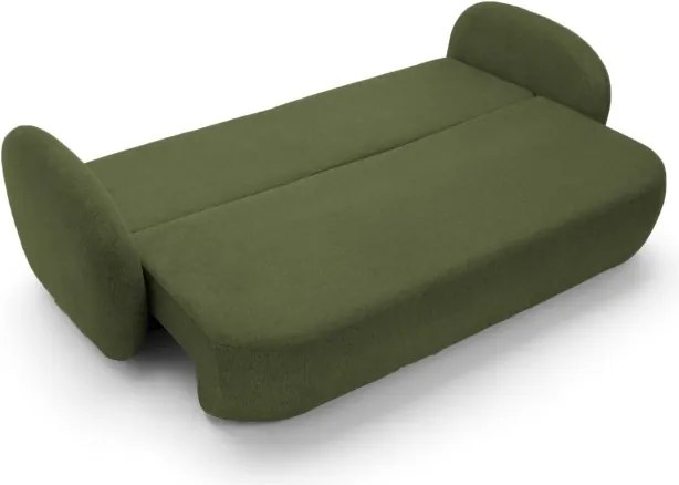 Sofa OLIO z funkcja spania i pojemnikiem ZIELONY ARAGON 39