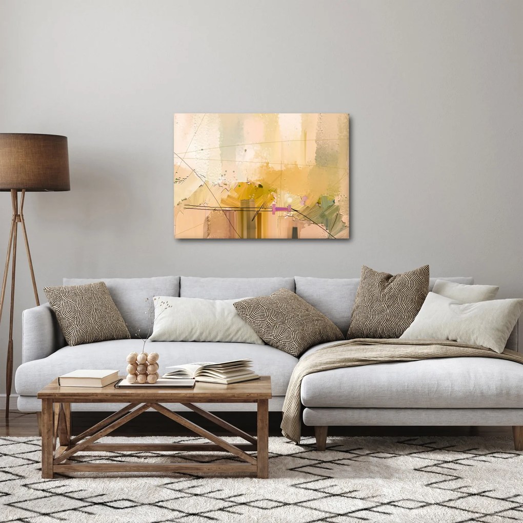 Obraz - Abstrakcja, obraz olejny (70x50 cm)