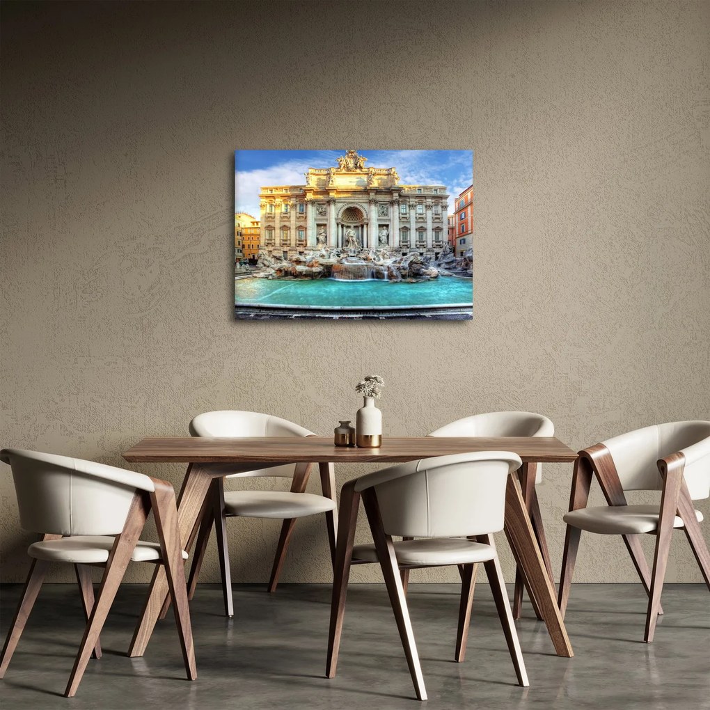 Obraz - Fontanna di Trevi (70x50 cm)