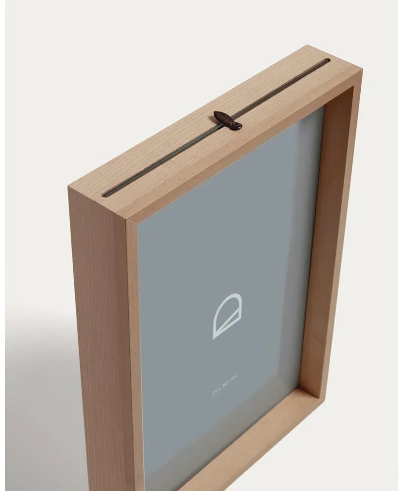 Ramka stojąca w naturalnym kolorze 22,5x31,5 cm Flavina – Kave Home