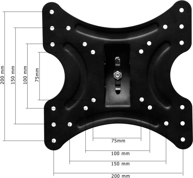 Uchwyt ścienny mały ze standardem VESA 37''