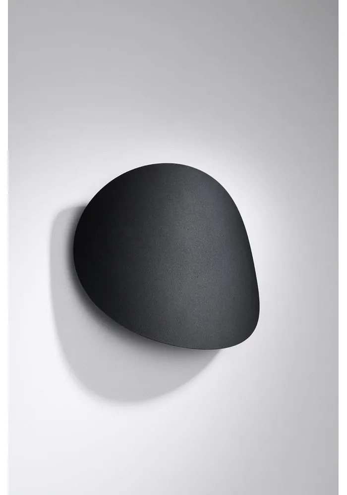 Czarny kinkiet Sollux Junker