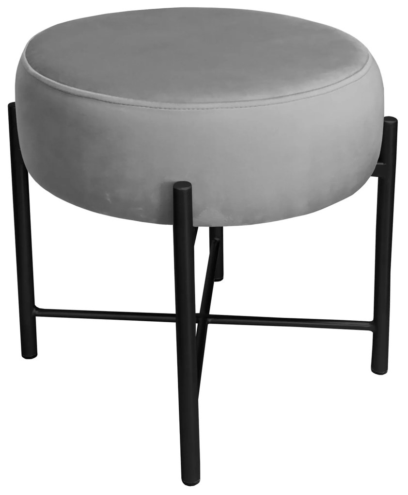 Taboret Pola noga metalowa czarna MG17