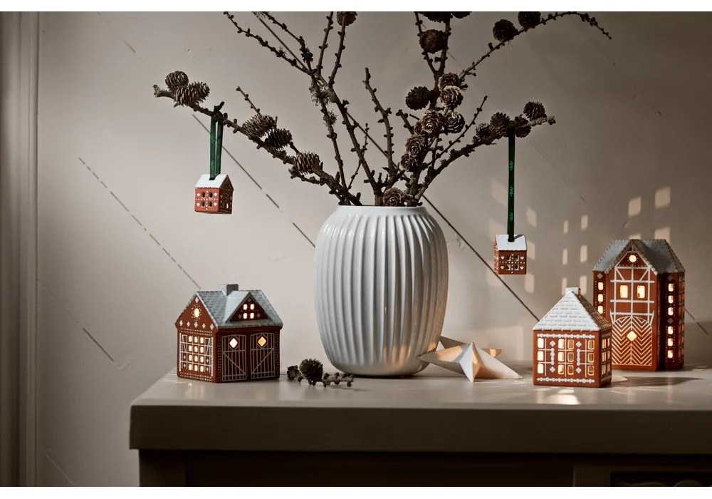 Ceramiczne ozdoby świąteczne zestaw 2 szt. 5 cm Gingerbread – Kähler Design