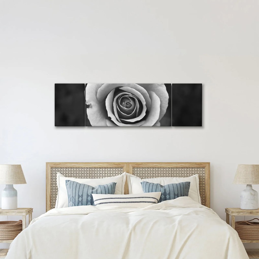 Obraz róży (170x50 cm)