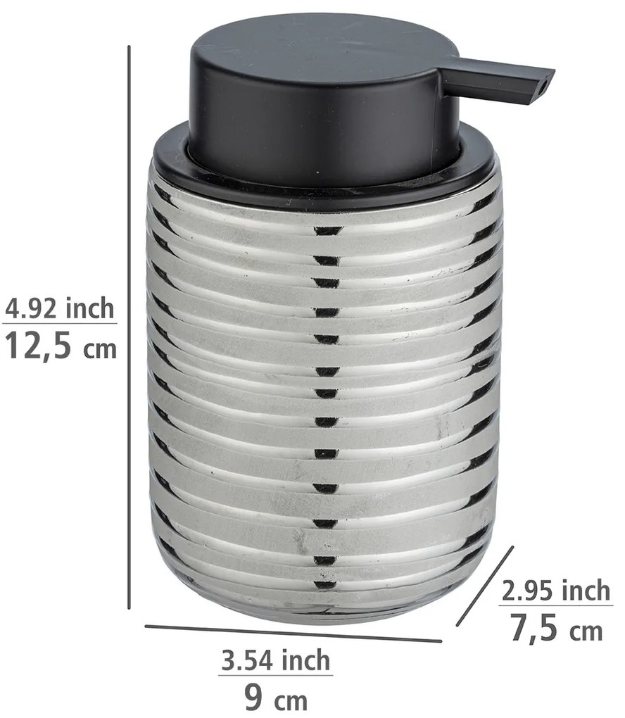 Dozownik do mydła w płynie VILALBA, ceramiczny, 280 ml, WENKO