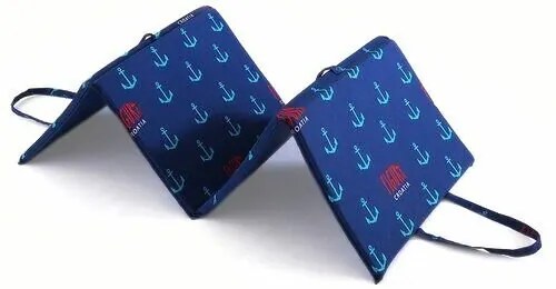 B.E.S. Petrovice Leżak plażowy, niebieskie kotwice