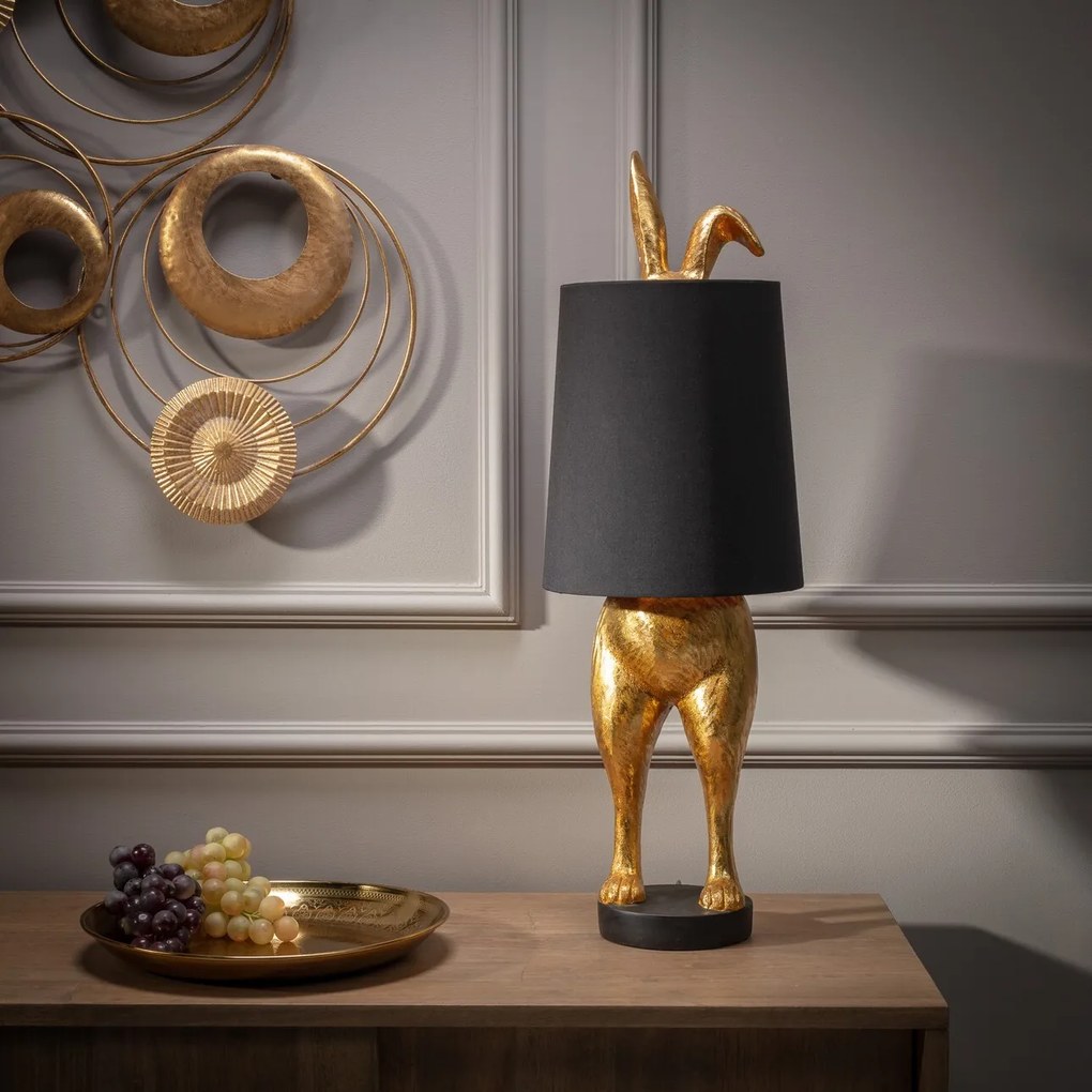 Lampa stołowa Gold Rabbit 74cm