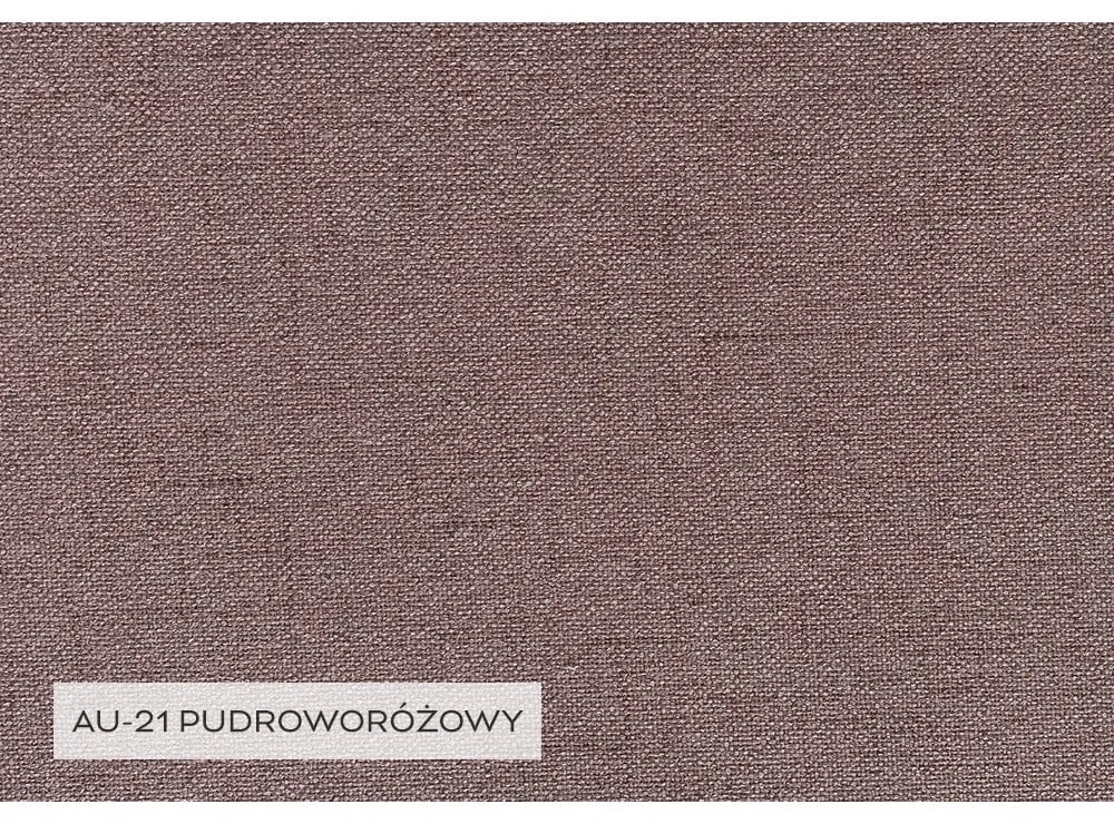 Różowy rozkładany/ze schowkiem narożnik (lewostronny/w kształcie litery L) Classy Sophie – Miuform