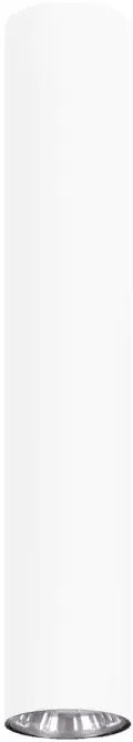 Biały minimalistyczny plafon tuba spot 30 cm - A735-Rimo