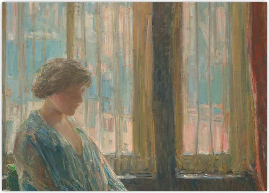 Obraz - Childe Hassam, The New York Window, reprodukcje (70x50 cm)