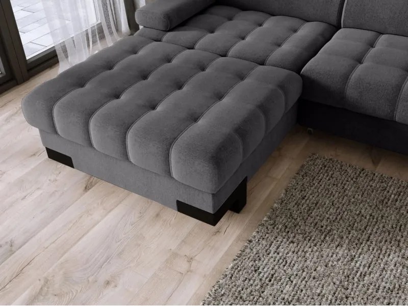 Narożnik SELVA S z funkcją spania i pojemnikiem WERSAL