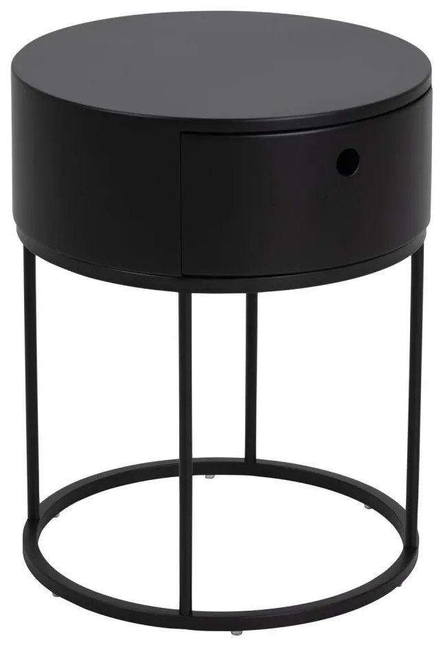 Szafka nocna COLUM czarna