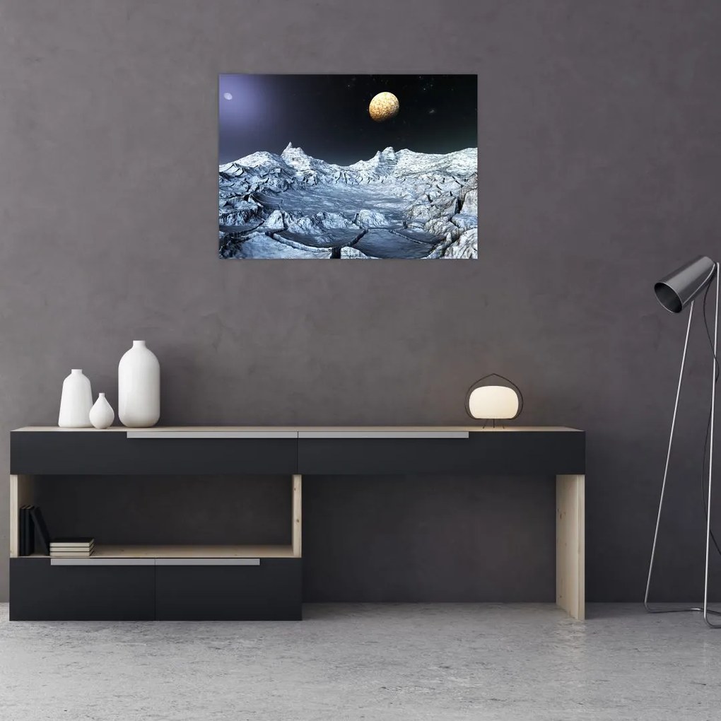 Obraz na szkle kosmosu (70x50 cm)