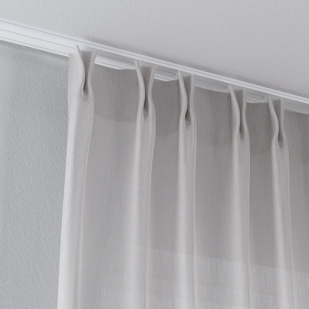 Firana na haczykach flex podwójnych