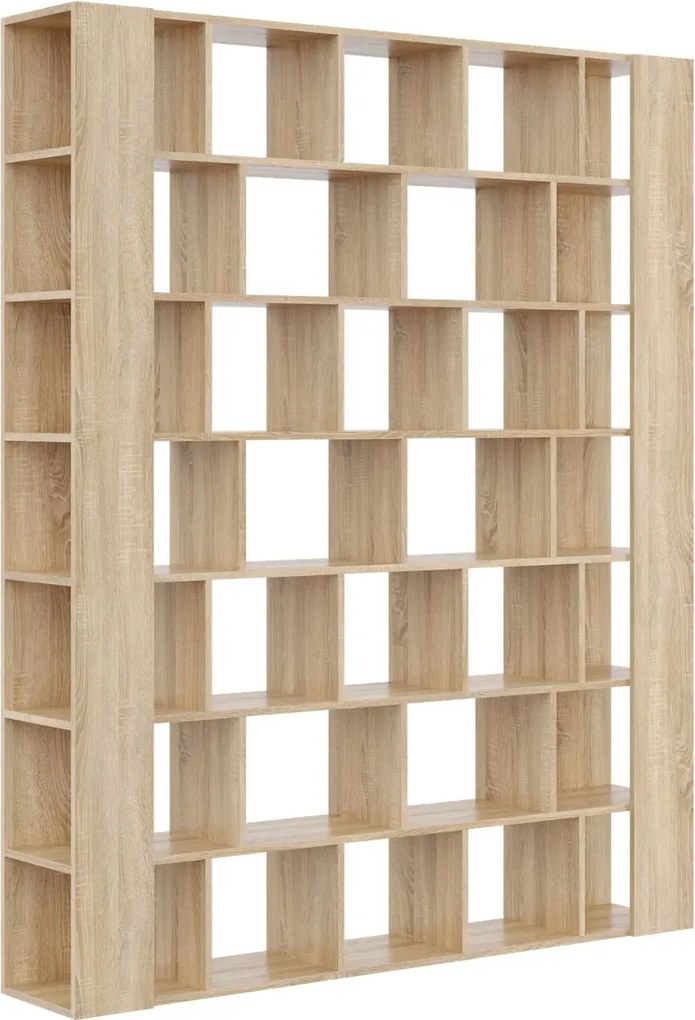 Wysoki regał biblioteczka na książki dąb sonoma S0-P33