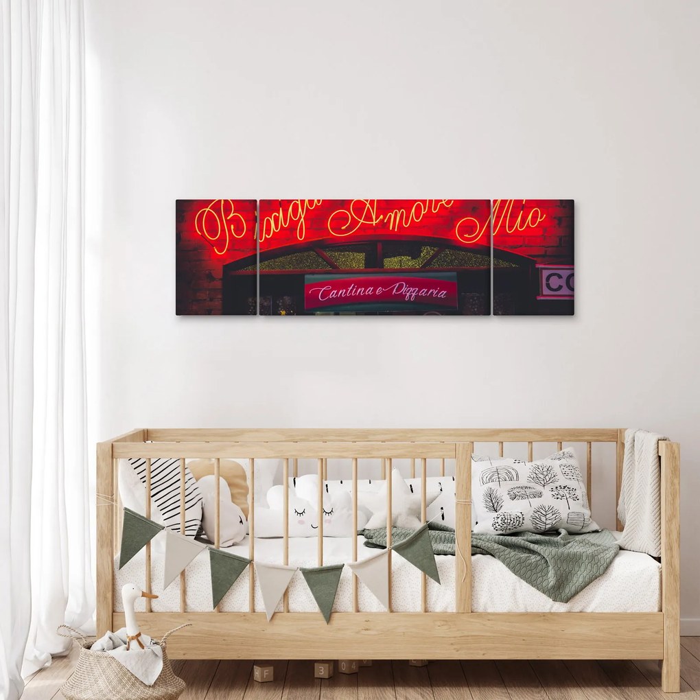 Obraz - Amore Mio (170x50 cm)