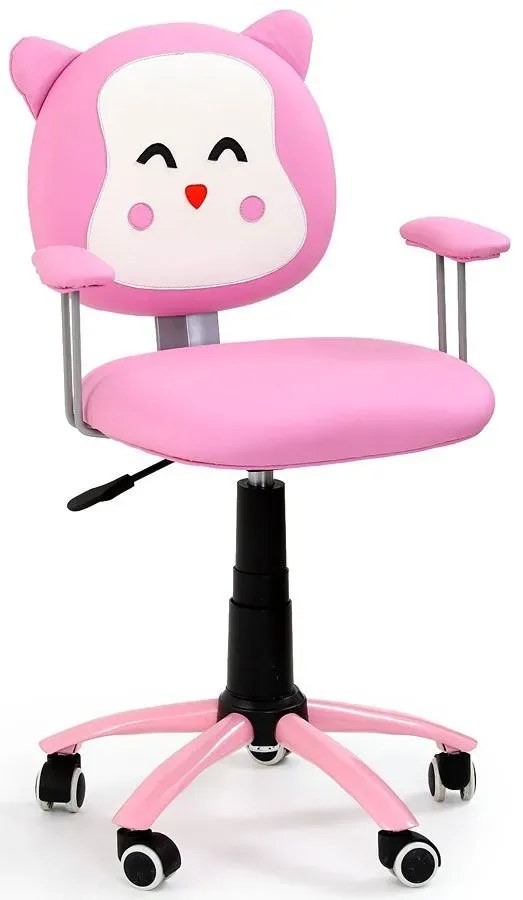 Różowy fotel dziecięcy D8-G63