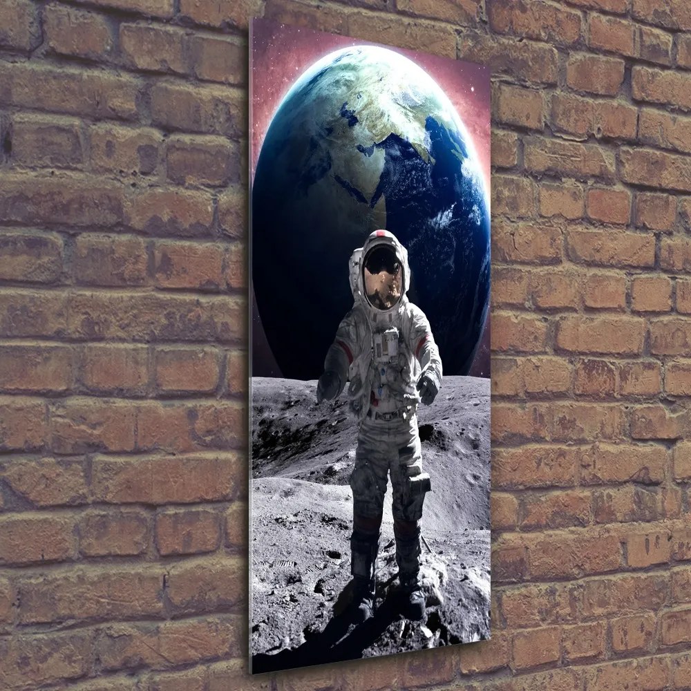 Foto obraz szkło akryl pionowy Astronauta