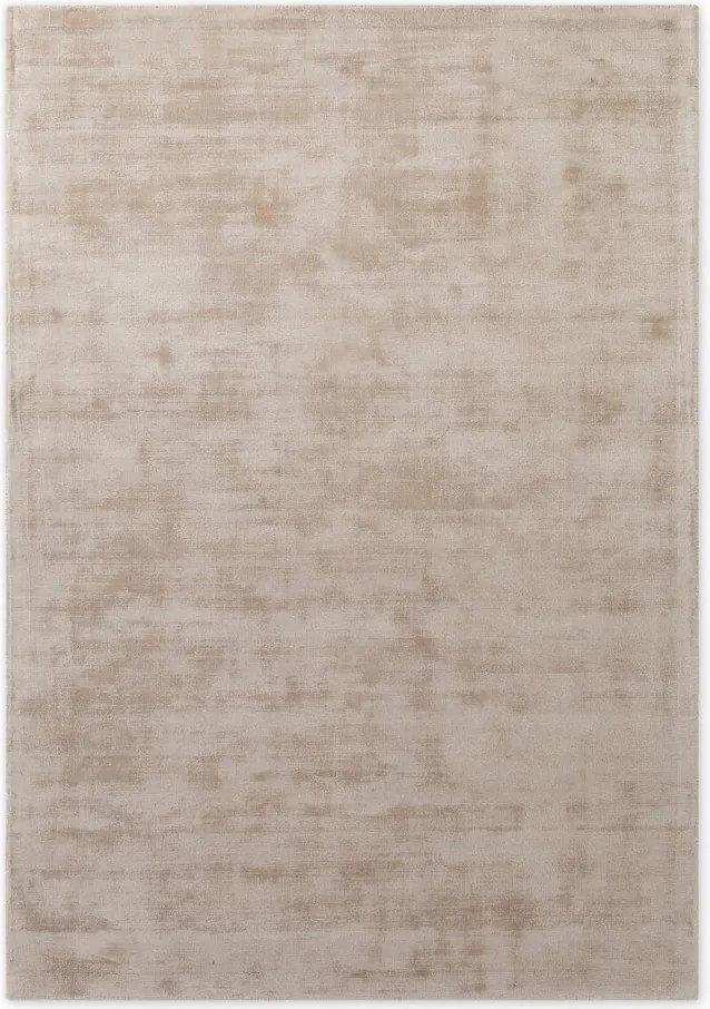 Beżowy dywan z wiskozy tkany ręcznie 120x180 cm Noemi – Vikosa