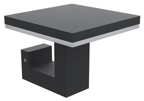 LED Kinkiet zewnętrzny BARI LED/10W/230V 4000K IP54 antracyt