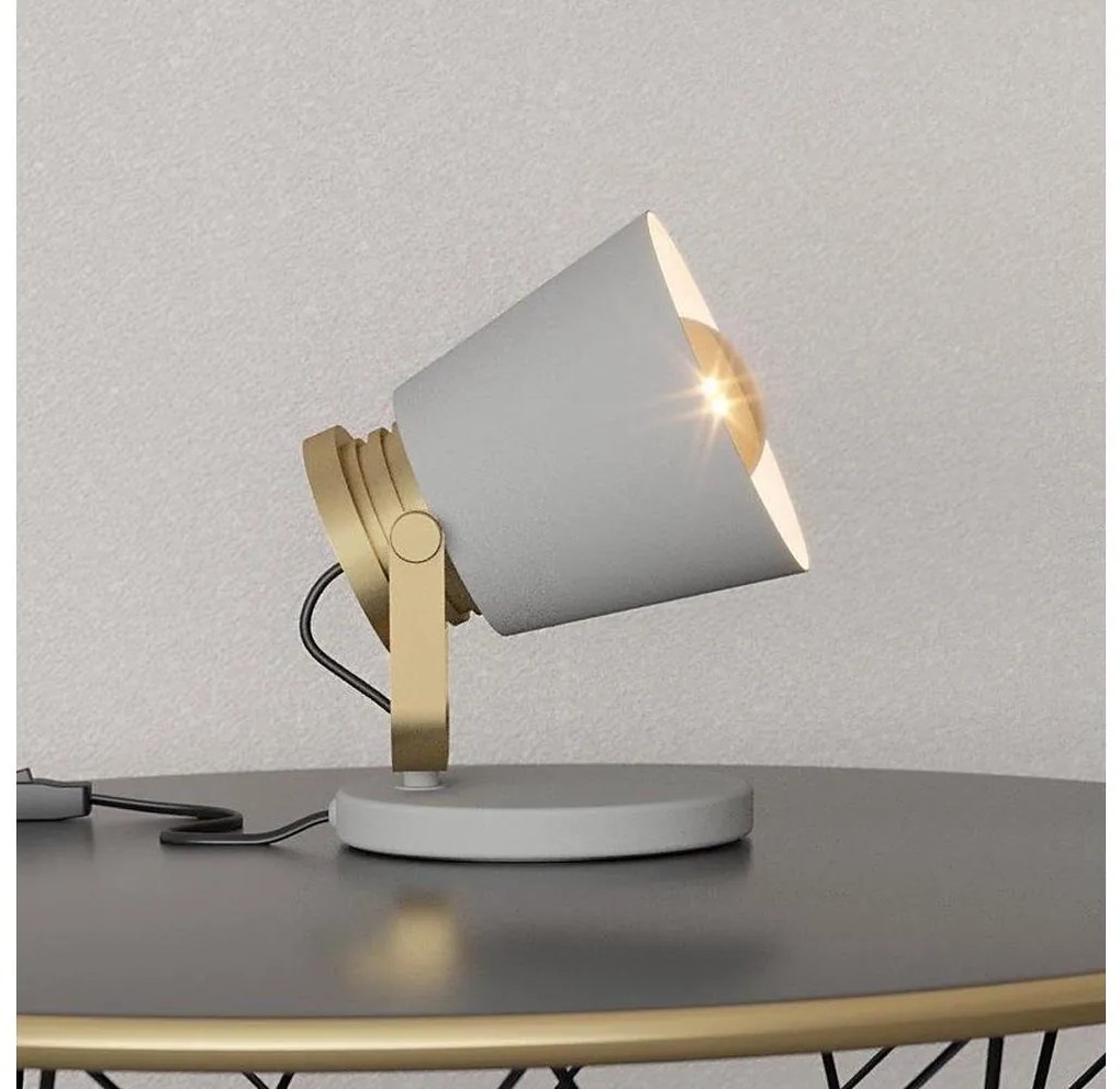 Eglo 43841 - Lampa stołowa TWICKEN 1xE27/28W/230V